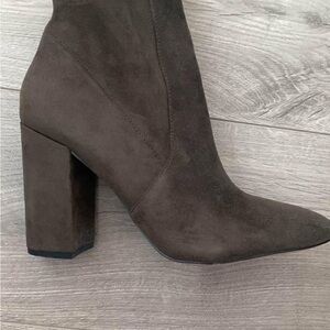 Aldo Forest Green Heeled Boots